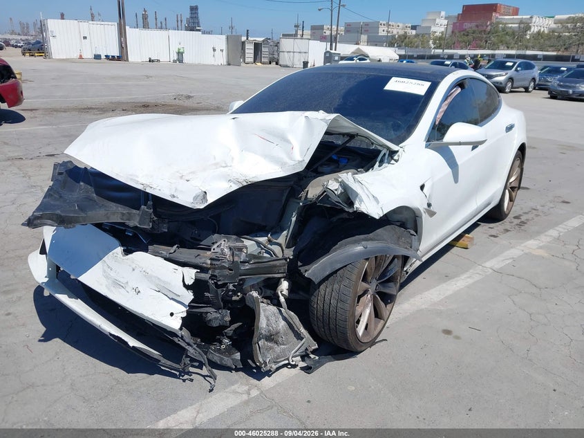 2016 Tesla Model s VIN 5YJSA1E15GF159945 IAAI salvage auction — FRONT END, Wait Title, sold $2,300 on 2026-09-23 (photo 6)