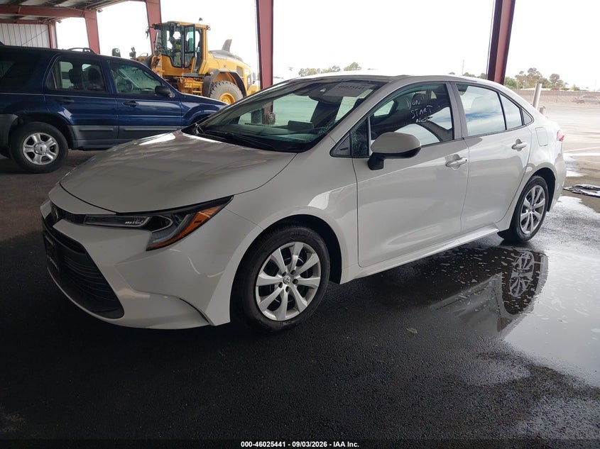 2024 Toyota Corolla VIN 5YFB4MDE9RP190894 IAAI salvage auction — UNDERCARRIAGE, Salvage Title, sold $7,000 on 2026-10-13 (photo 2)