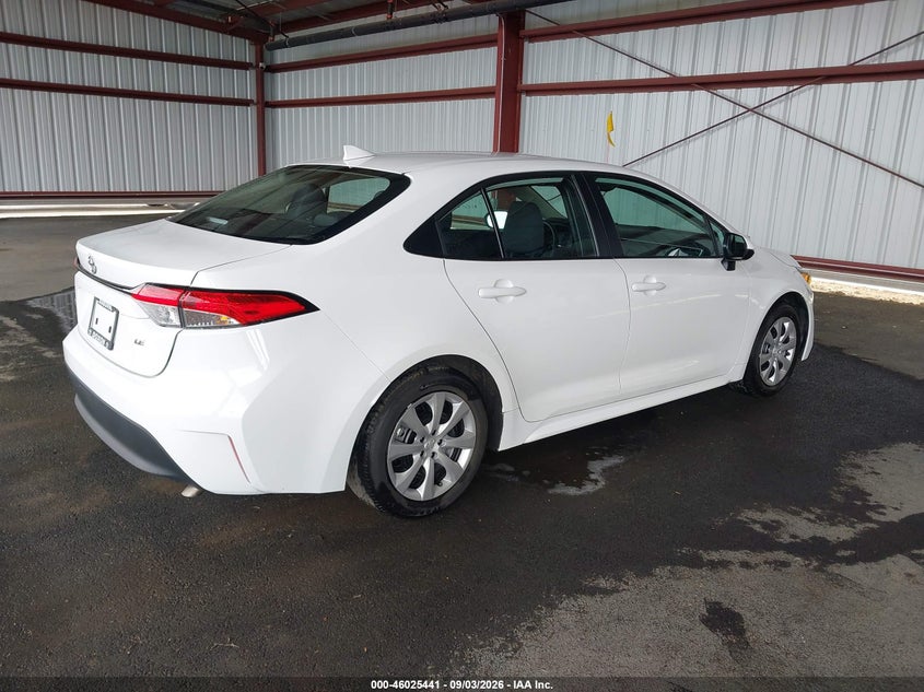 2024 Toyota Corolla VIN 5YFB4MDE9RP190894 IAAI salvage auction — UNDERCARRIAGE, Salvage Title, sold $7,000 on 2026-10-13 (photo 4)