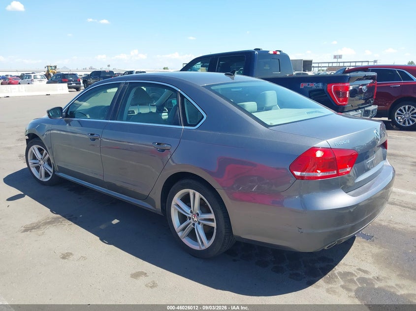 2014 Volkswagen Passat VIN 1VWBN7A34EC075573 IAAI salvage auction — LEFT FRONT, Salvage (Arizona), sold $1,050 on 2026-09-06 (photo 3)