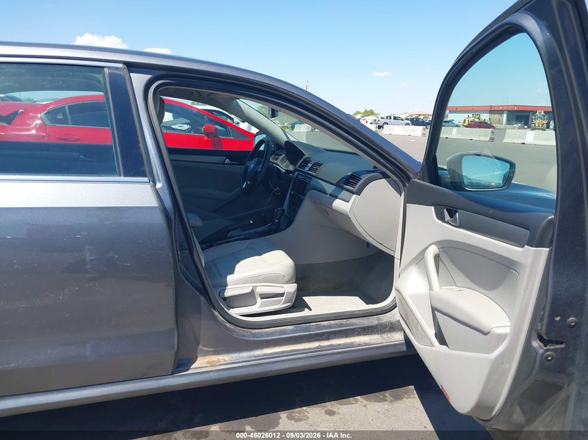 2014 Volkswagen Passat VIN 1VWBN7A34EC075573 IAAI salvage auction — LEFT FRONT, Salvage (Arizona), sold $1,050 on 2026-09-06 (photo 5)