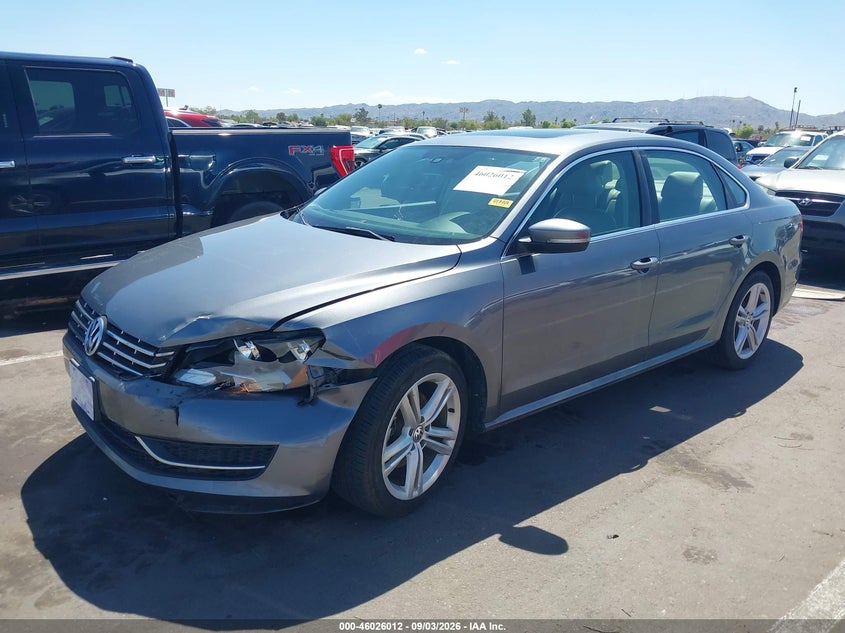 2014 Volkswagen Passat VIN 1VWBN7A34EC075573 IAAI salvage auction — LEFT FRONT, Salvage (Arizona), sold $1,050 on 2026-09-06 (photo 6)