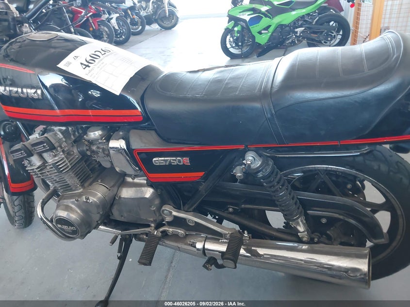 1982 Suzuki Gs750 VIN JS1GR71A5C2101588 IAAI salvage auction — FRONT END, Clear (Pennsylvania), sold $300 on 2026-09-11 (photo 9)