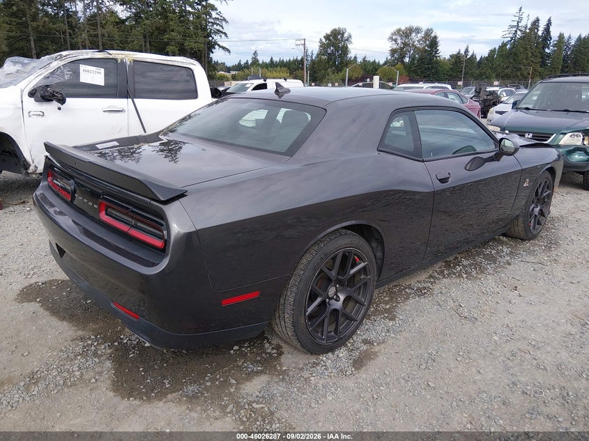 2016 Dodge Challenger VIN 2C3CDZFJXGH288965 IAAI salvage auction — FRONT END, Wait Title, sold $7,400 on 2026-10-14 (photo 4)