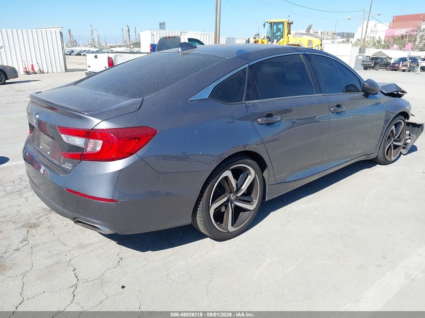 2020 Honda Accord VIN 1HGCV2F38LA015664 IAAI salvage auction — FRONT END, Salvage (California), sold $6,250 on 2026-09-16 (photo 4)