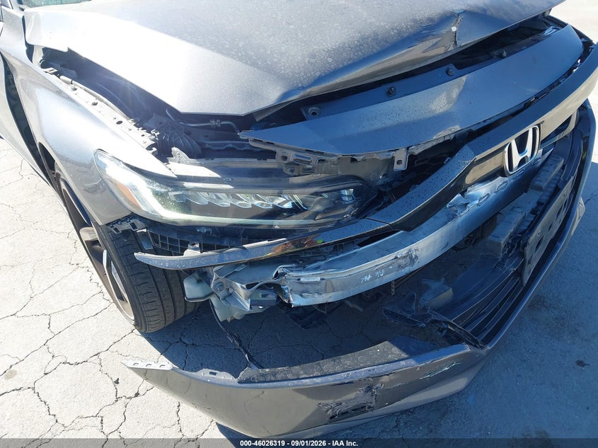 2020 Honda Accord VIN 1HGCV2F38LA015664 IAAI salvage auction — FRONT END, Salvage (California), sold $6,250 on 2026-09-16 (photo 6)