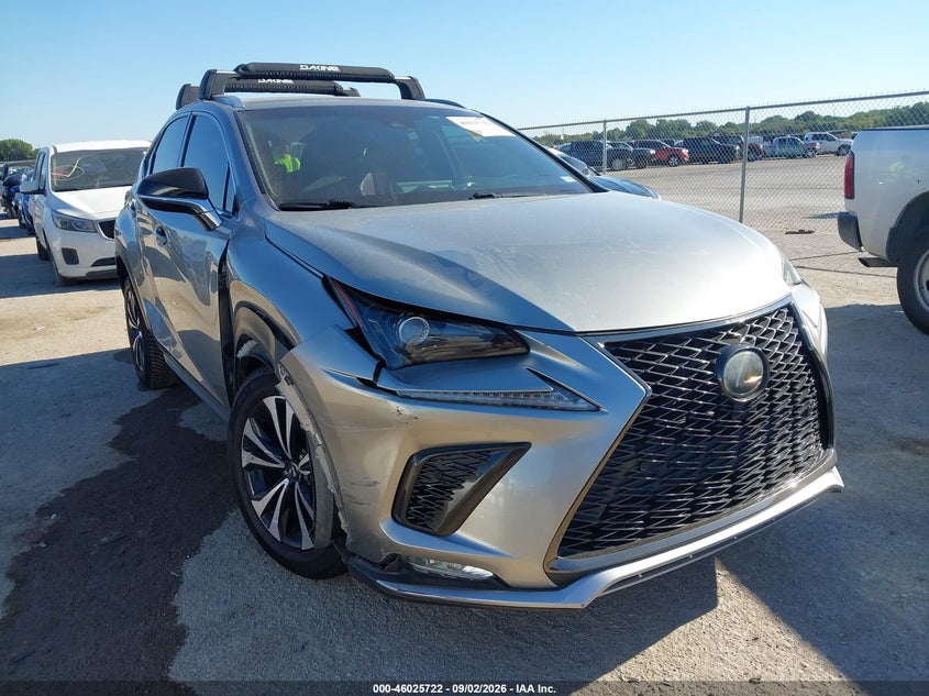 2018 Lexus Nx VIN JTJBARBZ7J2155069 — IAAI salvage auction photo