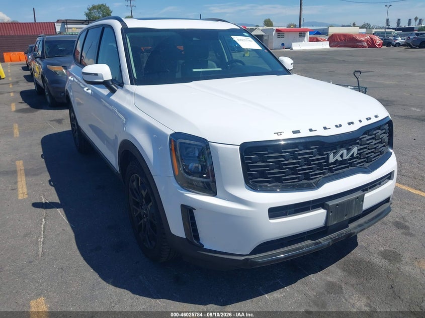 2022 Kia Telluride VIN 5XYP3DHC4NG319799 — IAAI salvage auction photo