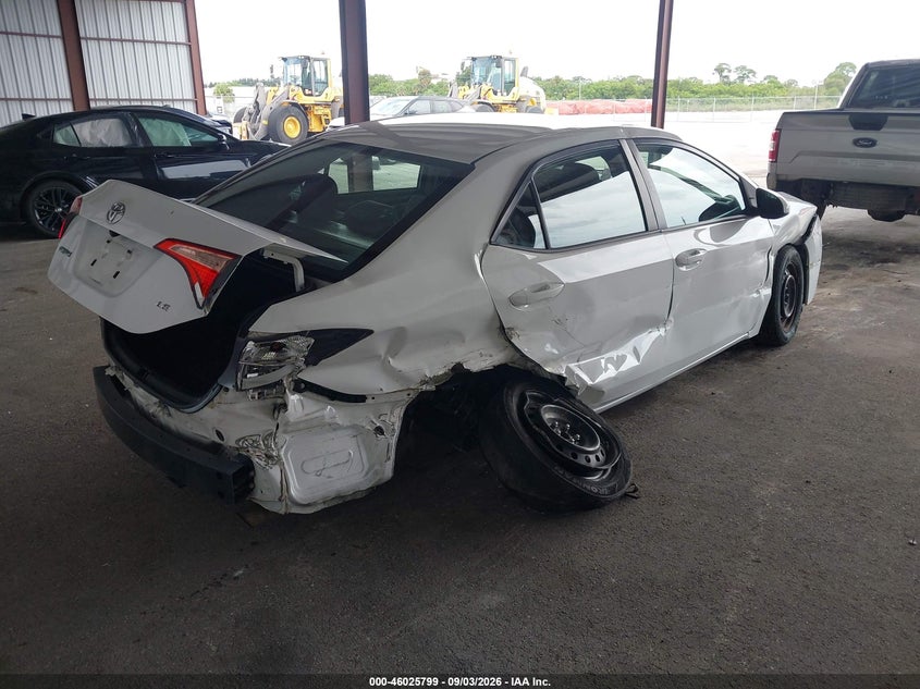 2019 Toyota Corolla VIN 5YFBURHE6KP921231 IAAI salvage auction — RIGHT SIDE, Salvage Title, sold $1,900 on 2026-10-02 (photo 4)