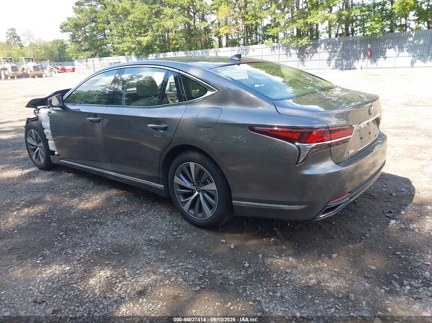 2019 Lexus Ls VIN JTHC51FF0K5007065 IAAI salvage auction — FRONT END, Wait Title, sold $10,200 on 2026-09-30 (photo 3)