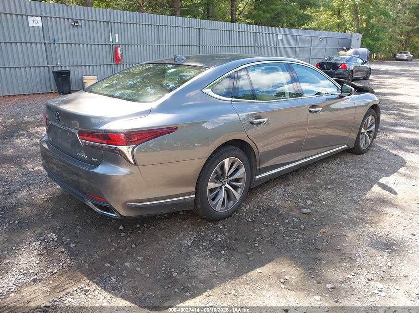 2019 Lexus Ls VIN JTHC51FF0K5007065 IAAI salvage auction — FRONT END, Wait Title, sold $10,200 on 2026-09-30 (photo 4)