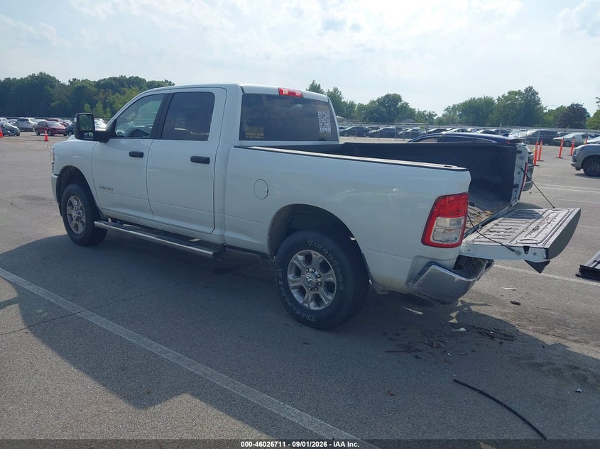 2024 Ram 2500 VIN 3C6UR5DJ2RG146004 IAAI salvage auction — REAR END, Wait Title, sold $11,600 on 2026-10-09 (photo 3)