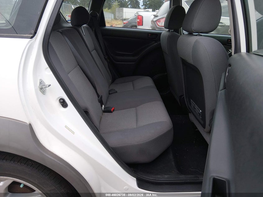 2007 Pontiac Vibe VIN 5Y2SL65817Z424567 IAAI salvage auction — RIGHT REAR, Clear (Washington), sold $325 on 2026-09-30 (photo 8)