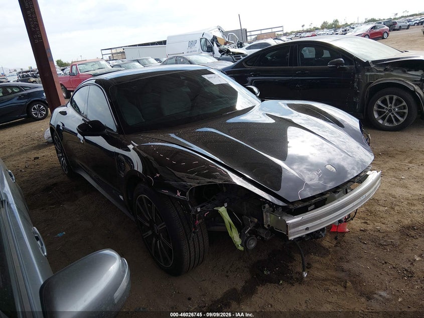 2021 Porsche Taycan VIN WP0AA2Y1XMSA13801 — IAAI salvage auction photo