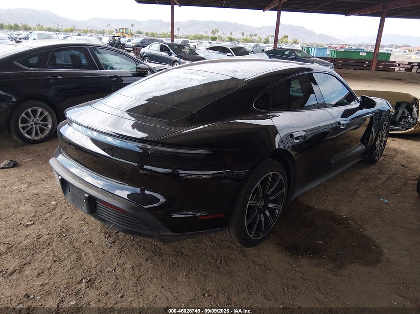2021 Porsche Taycan VIN WP0AA2Y1XMSA13801 IAAI salvage auction — FRONT END, Wait Title, sold $25,400 on 2026-10-01 (photo 4)