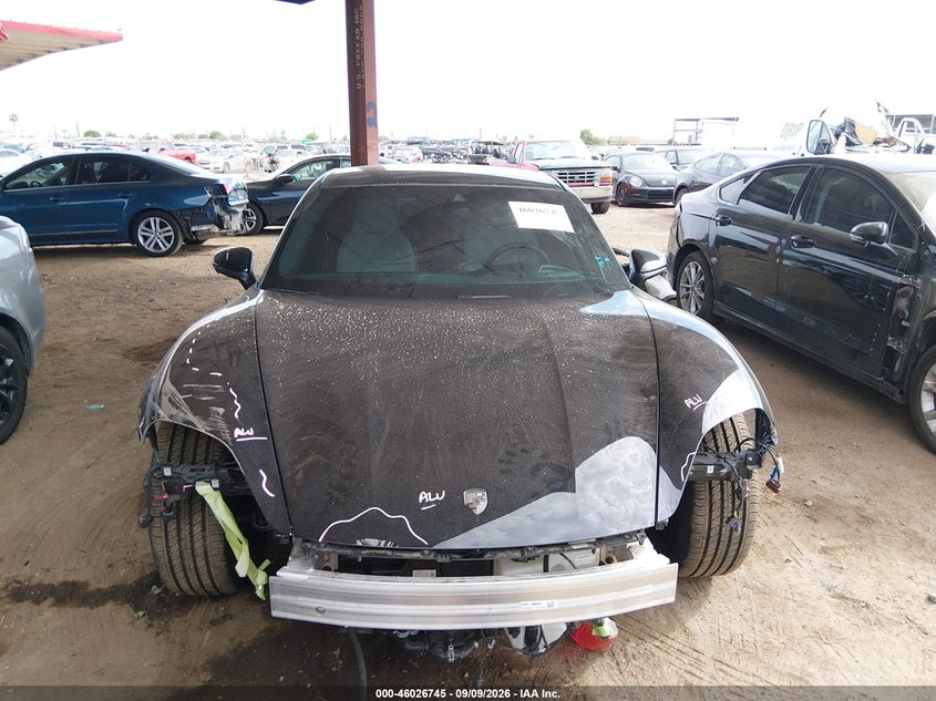2021 Porsche Taycan VIN WP0AA2Y1XMSA13801 IAAI salvage auction — FRONT END, Wait Title, sold $25,400 on 2026-10-01 (photo 6)