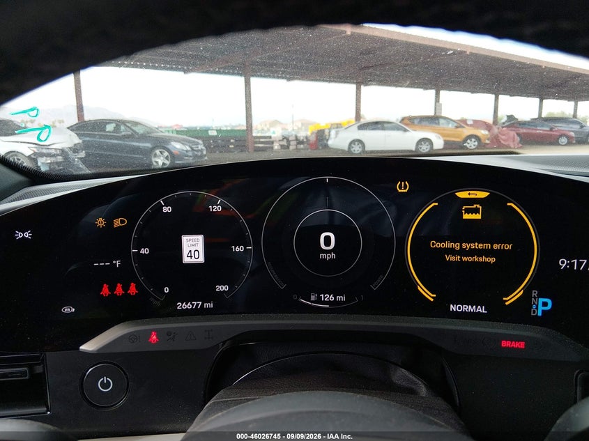 2021 Porsche Taycan VIN WP0AA2Y1XMSA13801 IAAI salvage auction — FRONT END, Wait Title, sold $25,400 on 2026-10-01 (photo 7)