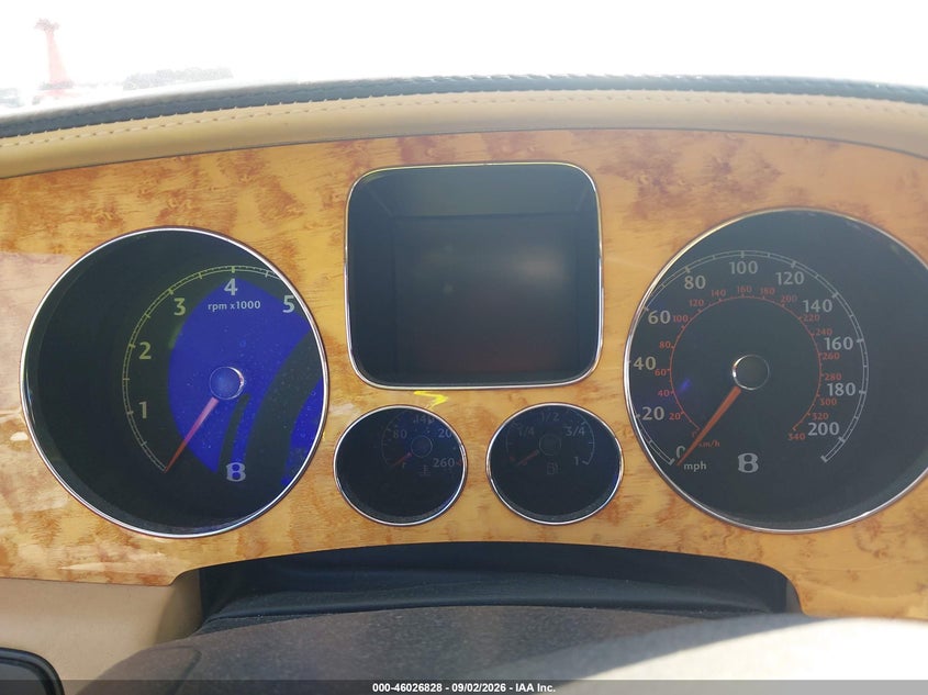 2005 Bentley Continental VIN SCBCR63W85C030040 IAAI salvage auction — NORMAL WEAR, Clear (Tennessee), sold $2,775 on 2026-09-10 (photo 7)