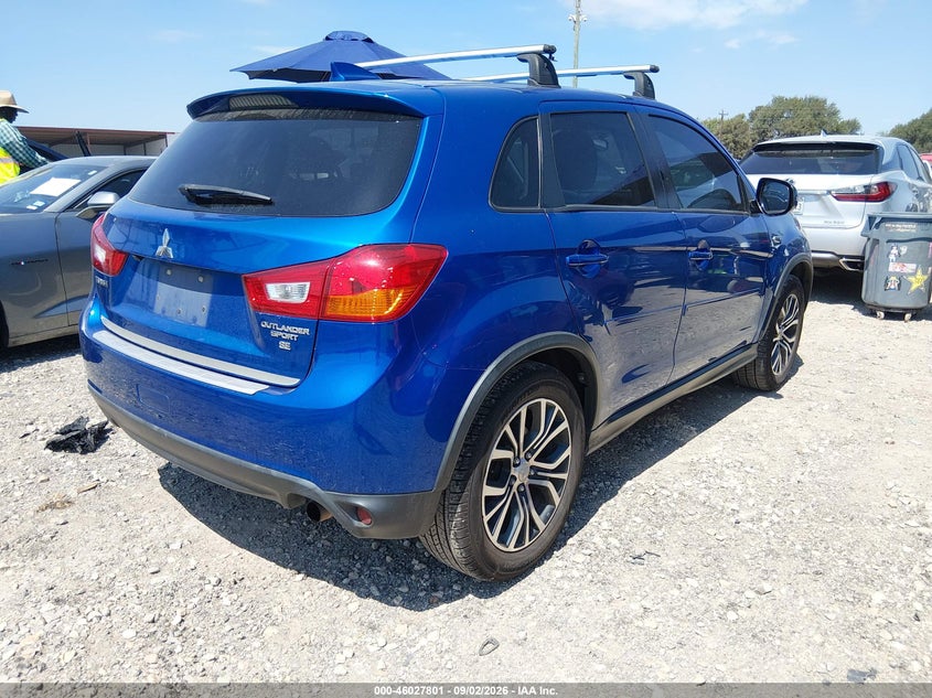2017 Mitsubishi Outlander VIN JA4AP3AW2HZ032986 IAAI salvage auction — NORMAL WEAR, Original (Texas), sold $3,275 on 2026-09-10 (photo 4)