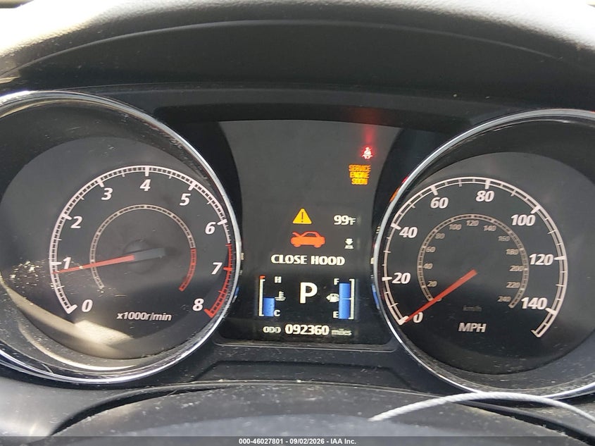 2017 Mitsubishi Outlander VIN JA4AP3AW2HZ032986 IAAI salvage auction — NORMAL WEAR, Original (Texas), sold $3,275 on 2026-09-10 (photo 7)
