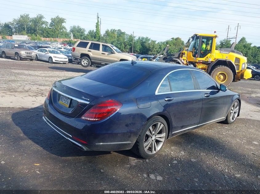 2015 Mercedes-benz S class VIN WDDUG8FB1FA087002 IAAI salvage auction — NORMAL WEAR, Clear (Pennsylvania), sold $8,250 on 2026-10-09 (photo 4)