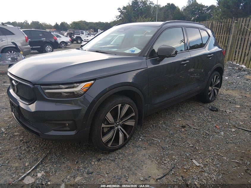 2022 Volvo Xc40 VIN YV4ED3UR0N2643249 IAAI salvage auction — UNDERCARRIAGE, Salvage Title, sold $13,900 on 2026-09-24 (photo 2)
