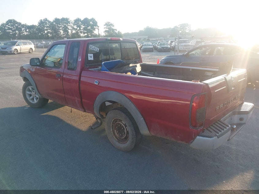 2002 Nissan Frontier VIN 1N6DD26SX2C340037 IAAI salvage auction — NORMAL WEAR, Clear (Georgia), sold $325 on 2026-10-05 (photo 3)