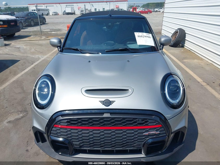 2023 Mini Convertible VIN WMW63DL05P3R03660 IAAI salvage auction — WATER/FLOOD, Wait Title, sold $6,800 on 2026-10-08 (photo 6)
