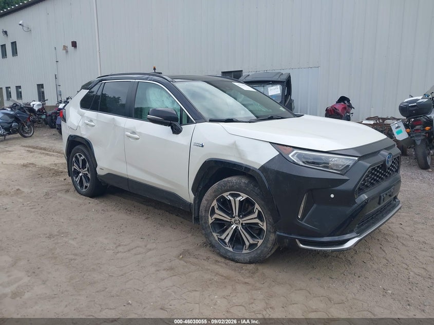 2021 Toyota Rav4 prime VIN JTMFB3FV9MD071155 — IAAI salvage auction photo