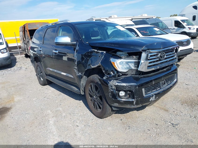 2018 Toyota Sequoia VIN 5TDDY5G10JS162473 — IAAI salvage auction photo