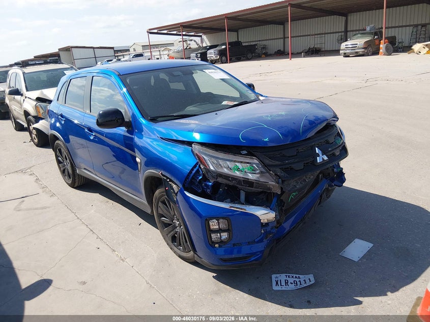 2026 Mitsubishi Outlander sport VIN JA4ARUAU3TU011021 — IAAI salvage auction photo