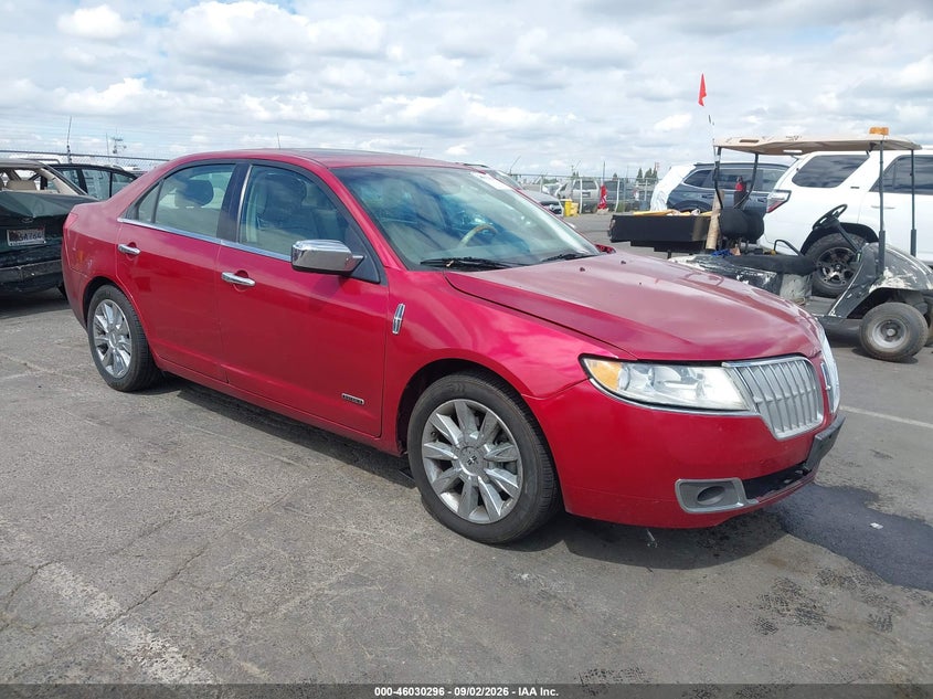 2012 Lincoln Mkz VIN 3LNDL2L38CR807389 IAAI salvage auction — REAR END, Wait Title, sold $400 on 2026-10-01 (photo 1)