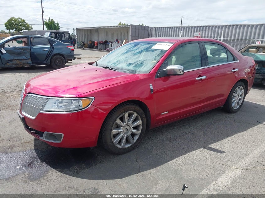2012 Lincoln Mkz VIN 3LNDL2L38CR807389 IAAI salvage auction — REAR END, Wait Title, sold $400 on 2026-10-01 (photo 2)