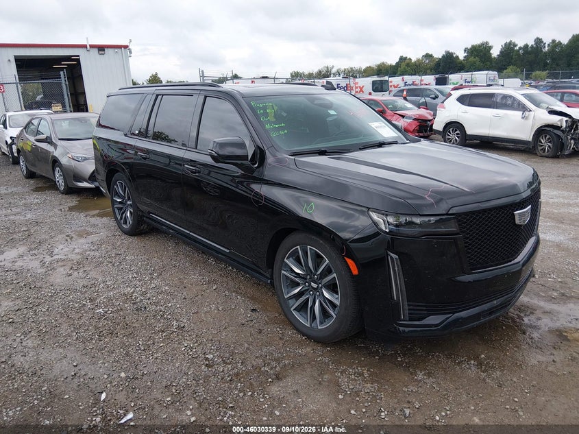 2021 Cadillac Escalade VIN 1GYS4RKLXMR265853 — IAAI salvage auction photo