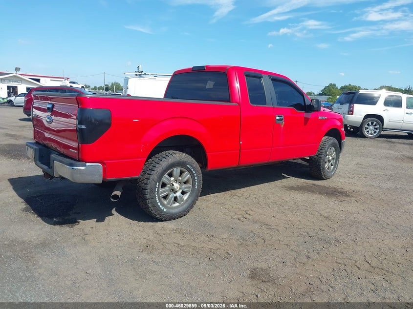 2011 Ford F-150 VIN 1FTFX1EF4BKD07249 IAAI salvage auction — FRONT & REAR, Clear (Pennsylvania), sold $0 on 2026-10-04 (photo 4)