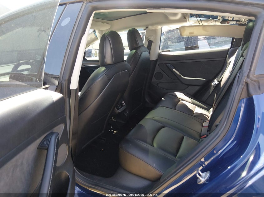 2021 Tesla Model 3 VIN 5YJ3E1EB5MF079459 IAAI salvage auction — NORMAL WEAR, Clear - Dealer Only (California), sold $5,550 on 2026-09-10 (photo 8)