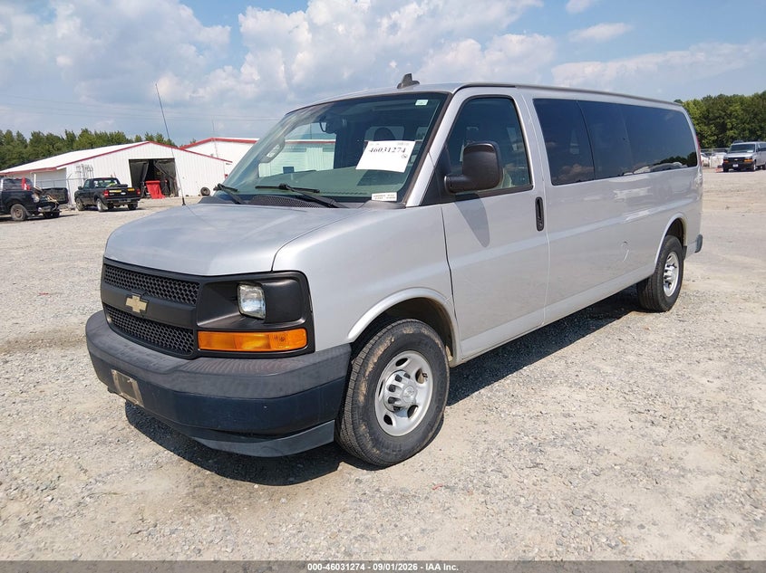 2017 Chevrolet Express 3500 VIN 1GAZGNFG0H1291330 IAAI salvage auction — NORMAL WEAR, SF97 (North Carolina), sold $11,800 on 2026-10-06 (photo 2)