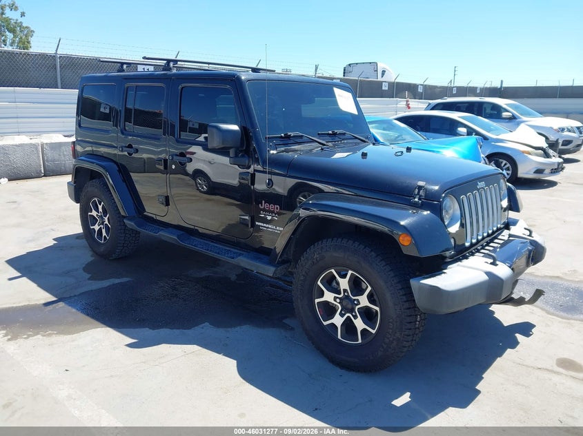 2016 Jeep Wrangler / VIN 1C4HJWEG5GL170646 — IAAI salvage auction photo