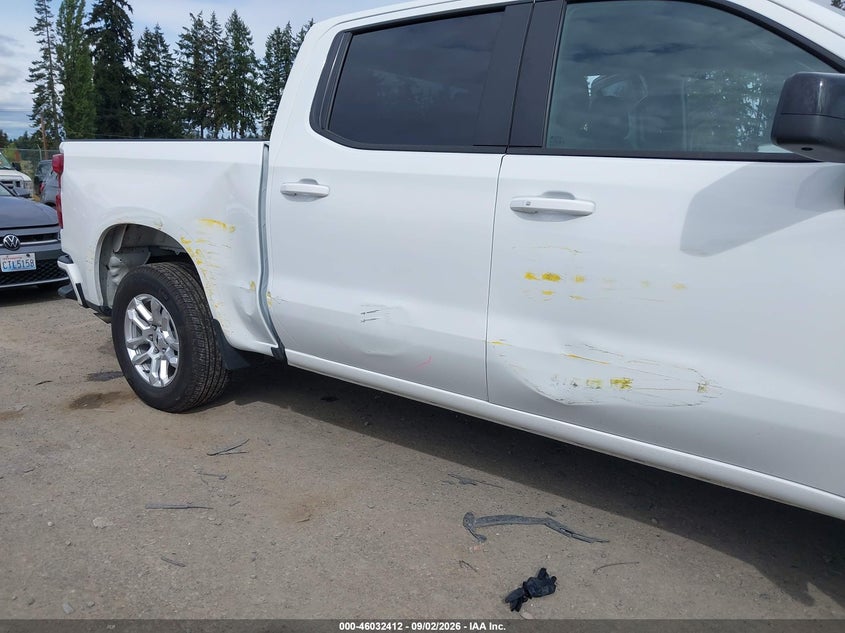 2026 Chevrolet Silverado VIN 3GCPADED3TG237953 IAAI salvage auction — RIGHT SIDE, Enterprise Vehicles Clear Only (Texas), sold $31,000 on 2026-09-07 (photo 6)