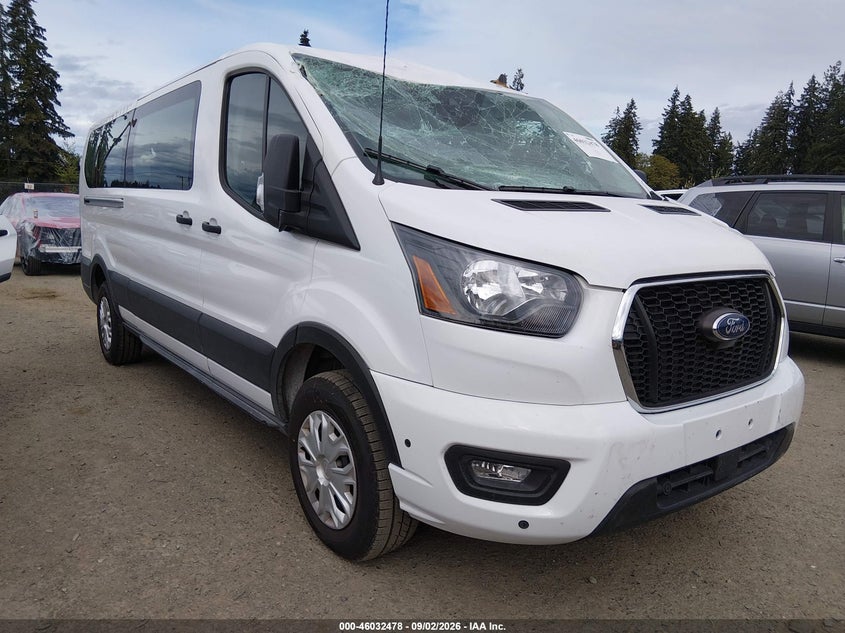 2025 Ford Transit VIN 1FBAX2Y86SKA50158 IAAI salvage auction — FRONT END, Enterprise Vehicles Clear Only (Arizona), sold $18,100 on 2026-09-09 (photo 1)