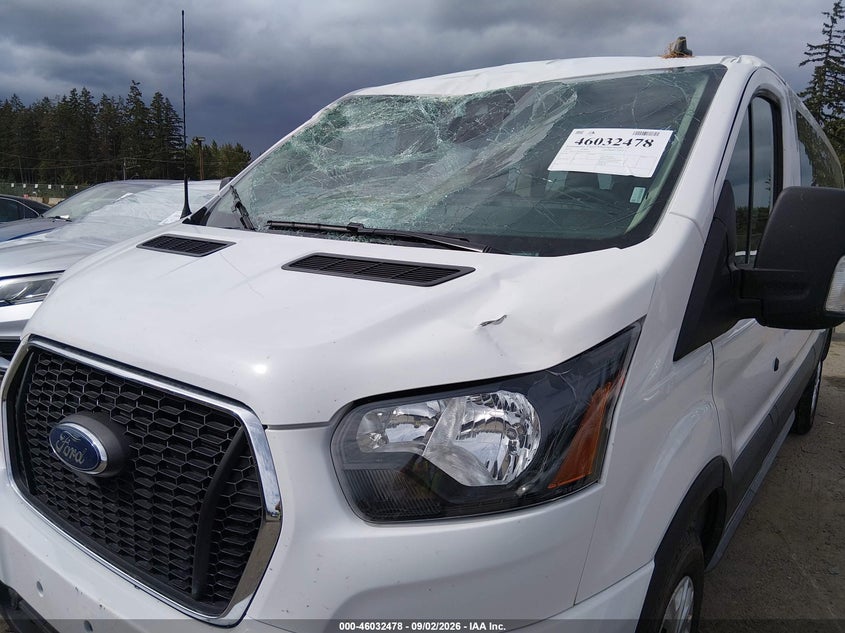 2025 Ford Transit VIN 1FBAX2Y86SKA50158 IAAI salvage auction — FRONT END, Enterprise Vehicles Clear Only (Arizona), sold $18,100 on 2026-09-09 (photo 6)