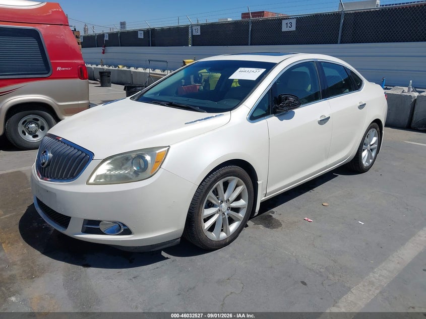 2013 Buick Verano VIN 1G4PT5SV0D4255947 IAAI salvage auction — NORMAL WEAR, Clear - Dealer Only (California), sold $750 on 2026-09-16 (photo 2)