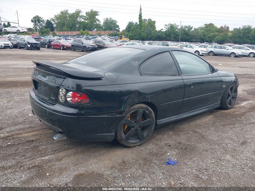 2006 Pontiac Gto VIN 6G2VX12U06L821007 IAAI salvage auction — FRONT END, Salvage (Pennsylvania), sold $5,000 on 2026-09-18 (photo 4)