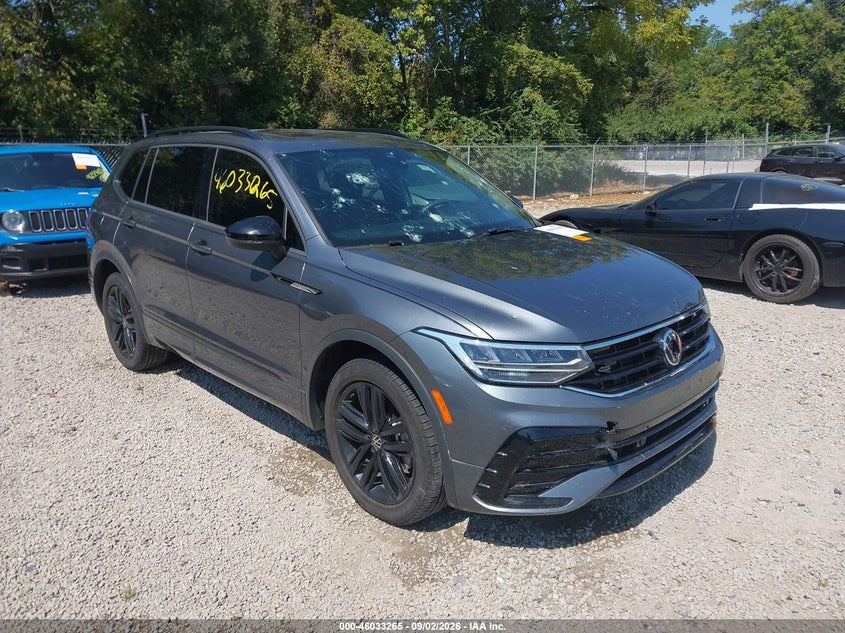 2022 Volkswagen Tiguan VIN 3VV8B7AX0NM156014 IAAI salvage auction — FRONT END, Wait Title, sold $12,600 on 2026-10-07 (photo 1)