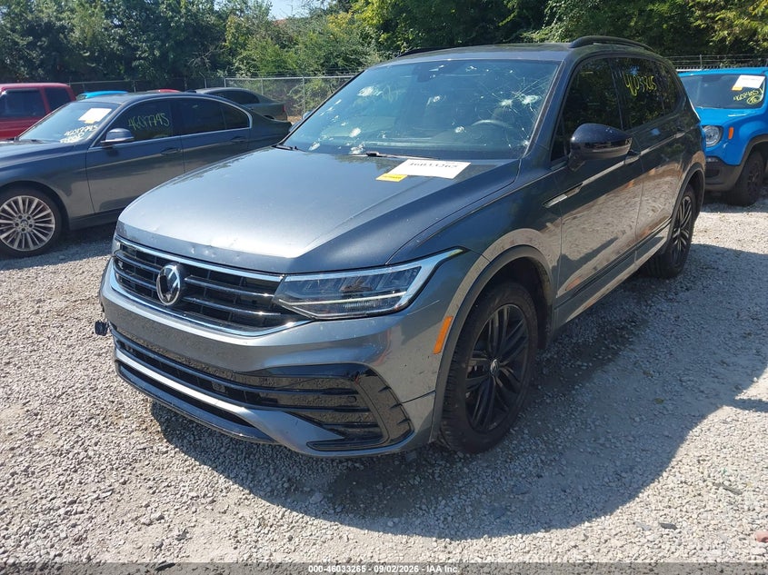 2022 Volkswagen Tiguan VIN 3VV8B7AX0NM156014 IAAI salvage auction — FRONT END, Wait Title, sold $12,600 on 2026-10-07 (photo 2)
