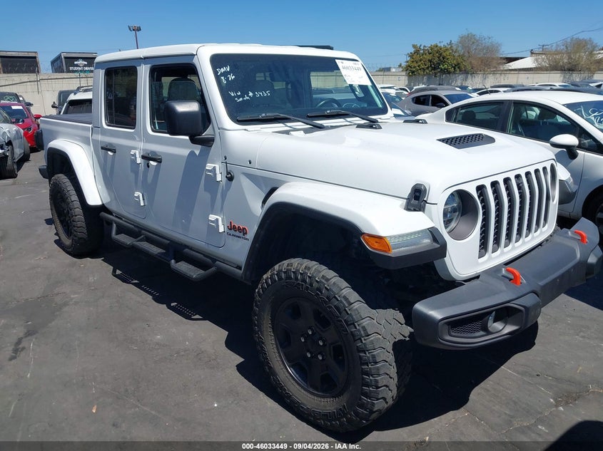 2021 Jeep Gladiator VIN 1C6JJTEG4ML583435 — IAAI salvage auction photo