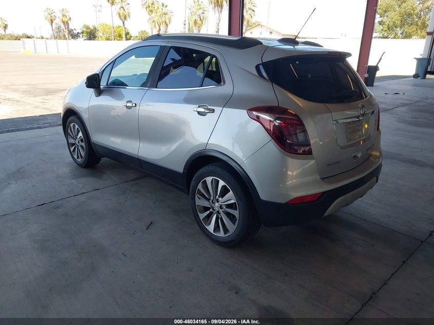2017 Buick Encore VIN KL4CJASB5HB226866 IAAI salvage auction — REAR END, Wait Title, sold $875 on 2026-09-26 (photo 3)