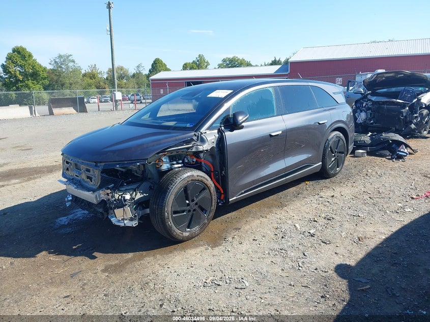2026 Lucid Gravity VIN 7UUG1TJJ6TA036150 IAAI salvage auction — FRONT END, Wait Title, sold $24,000 on 2026-10-13 (photo 2)