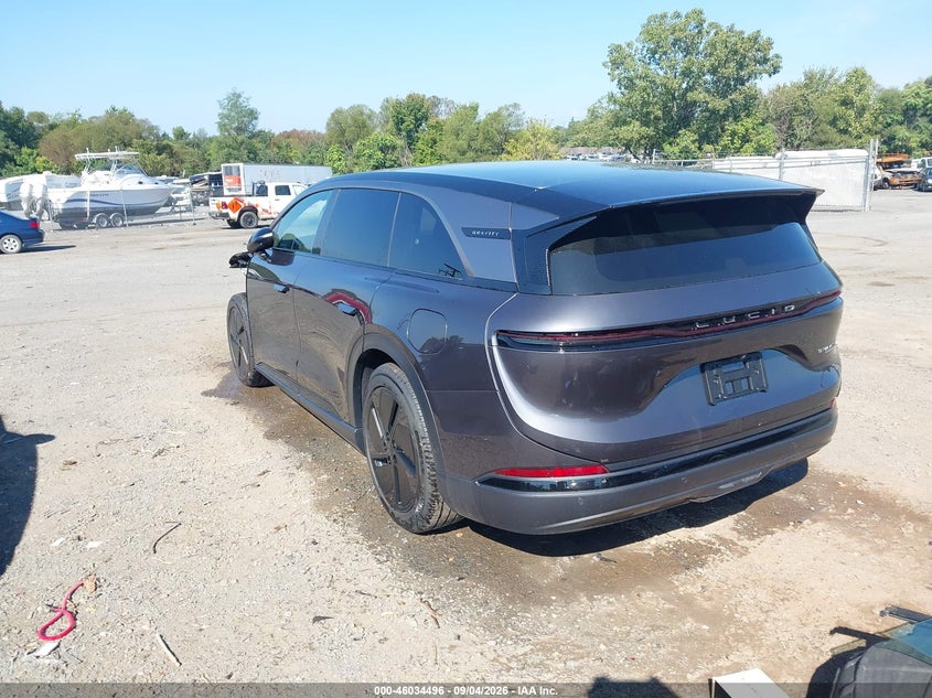 2026 Lucid Gravity VIN 7UUG1TJJ6TA036150 IAAI salvage auction — FRONT END, Wait Title, sold $24,000 on 2026-10-13 (photo 3)