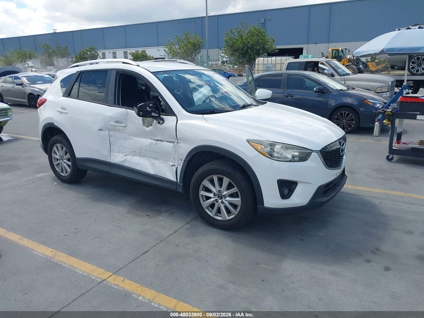 2014 Mazda Cx-5 VIN JM3KE4CY7E0375210 IAAI salvage auction — RIGHT SIDE, Wait Title, sold $3,325 on 2026-09-22 (photo 1)